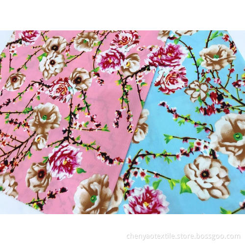 Court Style Cotton Stretch Printing Fabric